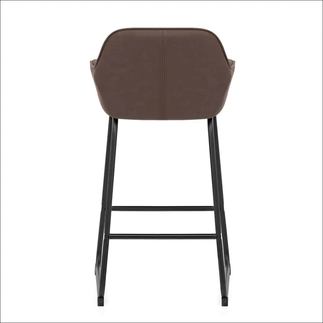 Baro kėdė VI1088 - €59 Save 50% 50-100, __label:Pristatymas 1-2 d.d., baro-kedes, color-ruda, material-dirbtine-oda €50