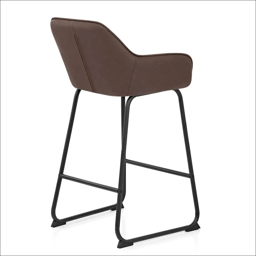 Baro kėdė VI1088 - €59 Save 50% 50-100, __label:Pristatymas 1-2 d.d., baro-kedes, color-ruda, material-dirbtine-oda €50
