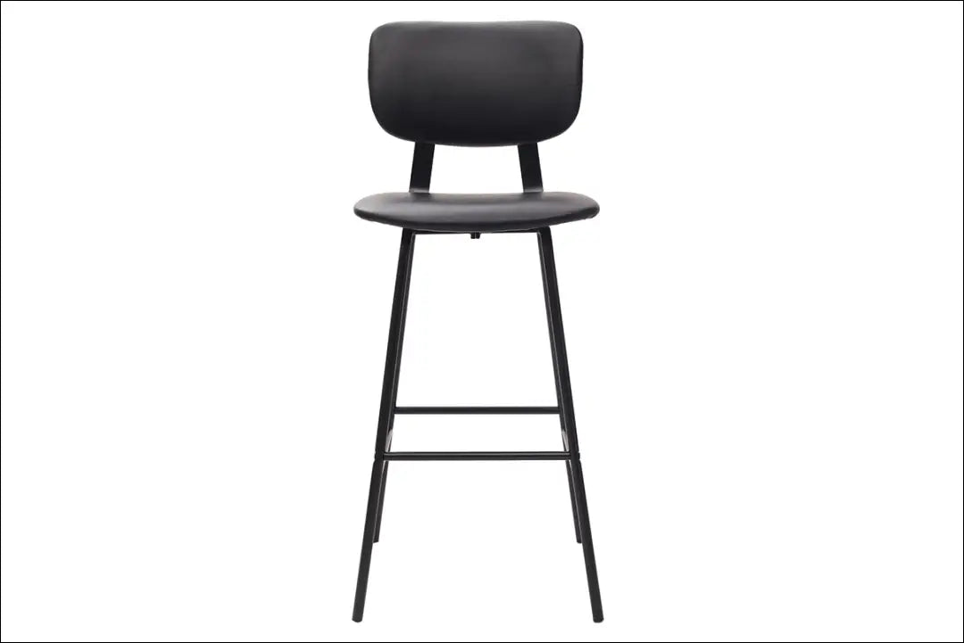 Baro kėdė VI1090 - €50 Save 50% 50-100, __label:Pristatymas 1-2 d.d., baro-kedes, color-juoda, material-dirbtine-oda