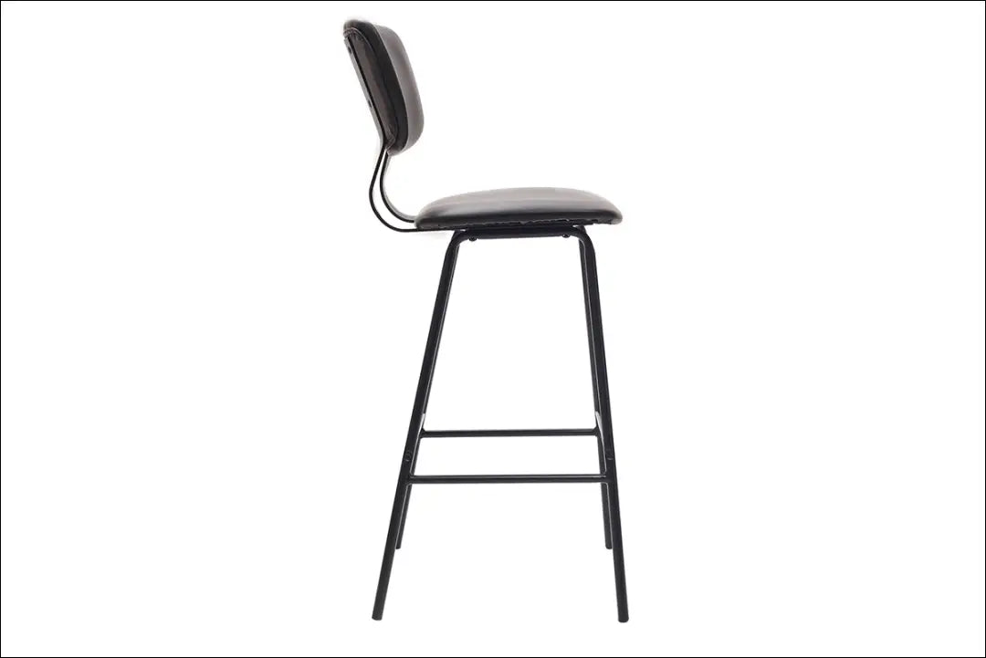 Baro kėdė VI1090 - €50 Save 50% 50-100, __label:Pristatymas 1-2 d.d., baro-kedes, color-juoda, material-dirbtine-oda
