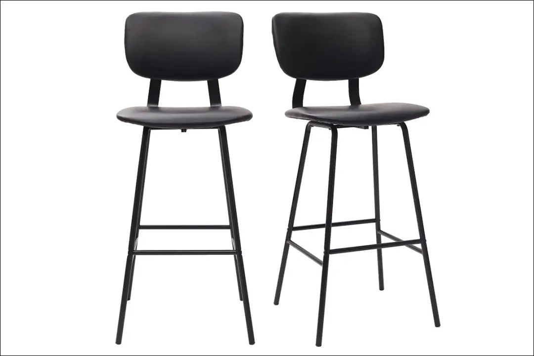 Baro kėdė VI1090 - €50 Save 50% 50-100, __label:Pristatymas 1-2 d.d., baro-kedes, color-juoda, material-dirbtine-oda