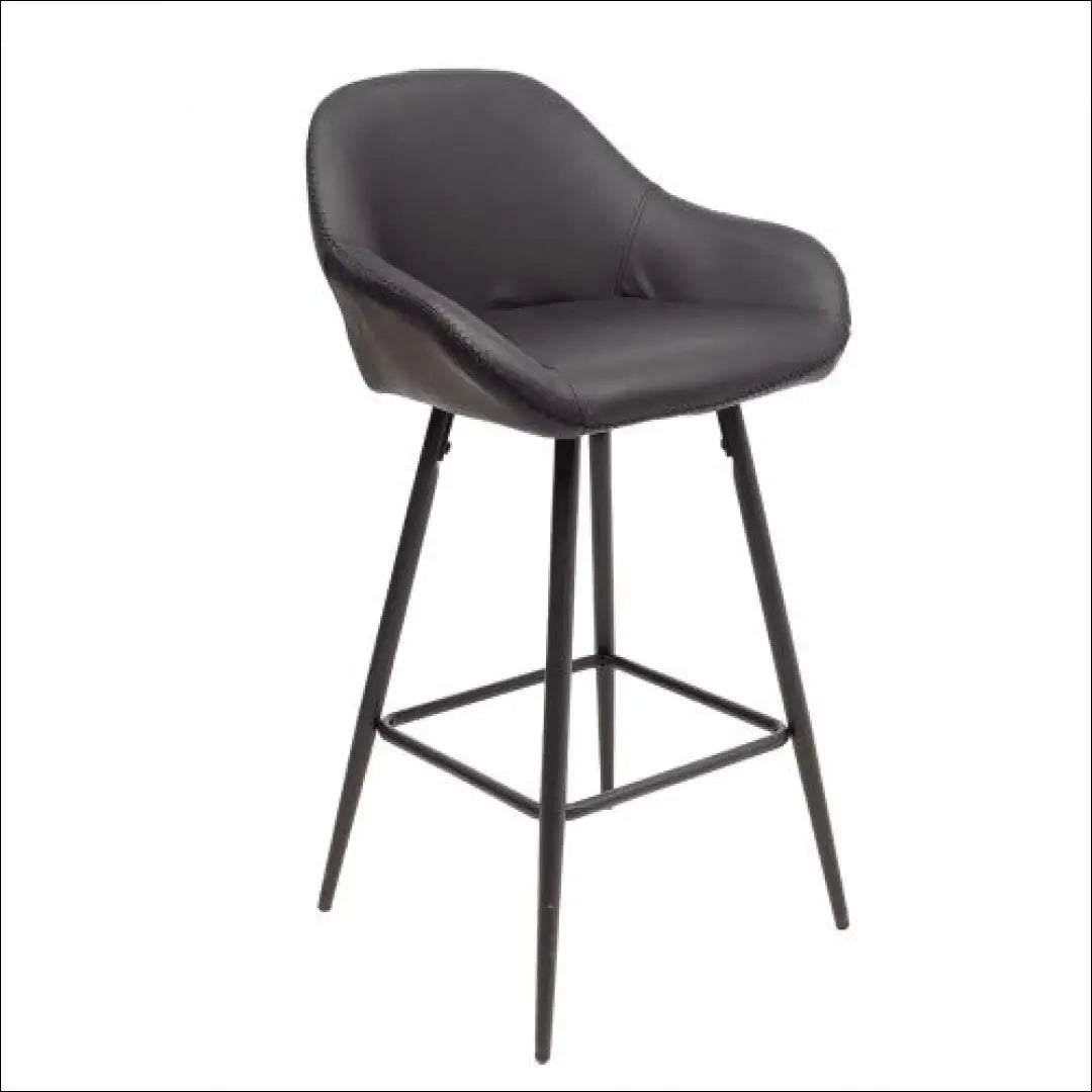 Baro kėdė VI1098 - €64 Save 50% 50-100, __label:Pristatymas 1-2 d.d., baro-kedes, color-pilka, material-dirbtine-oda