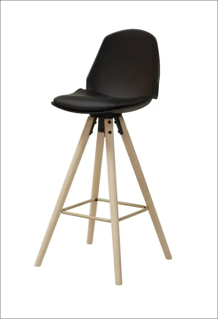 Baro kėdė VI1103 - €53 Save 50% 50-100, __label:Pristatymas 1-2 d.d., baro-kedes, color-juoda, material-dirbtine-oda