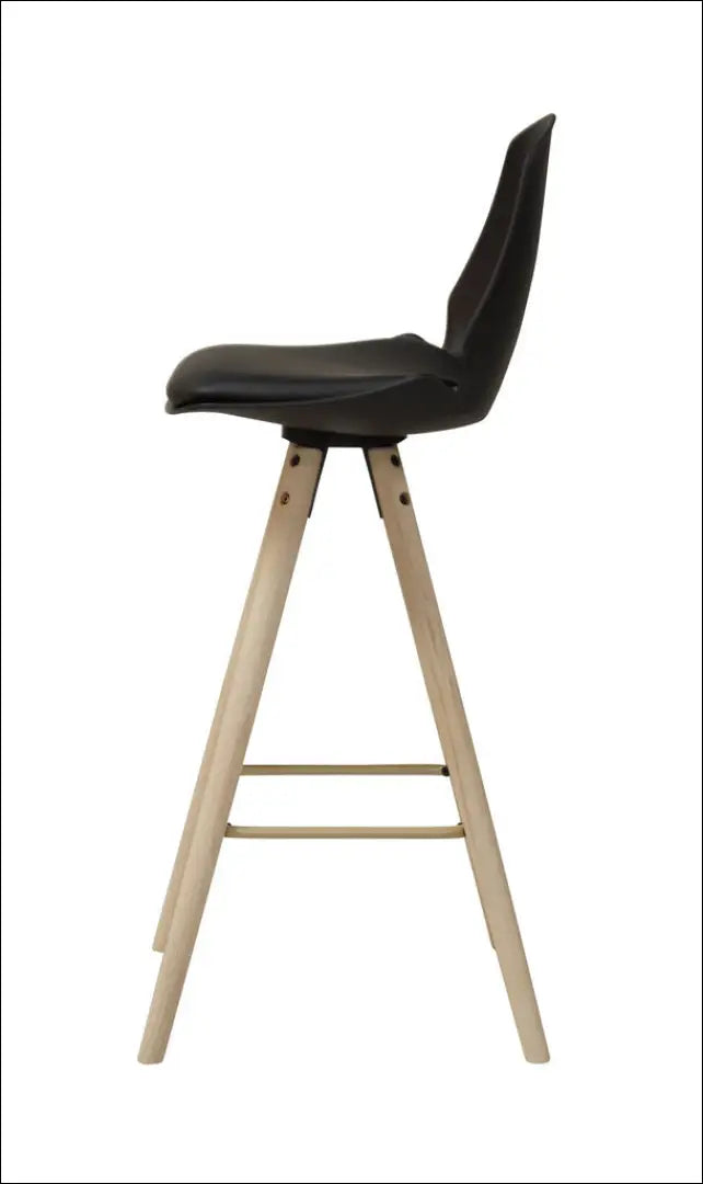 Baro kėdė VI1103 - €53 Save 50% 50-100, __label:Pristatymas 1-2 d.d., baro-kedes, color-juoda, material-dirbtine-oda