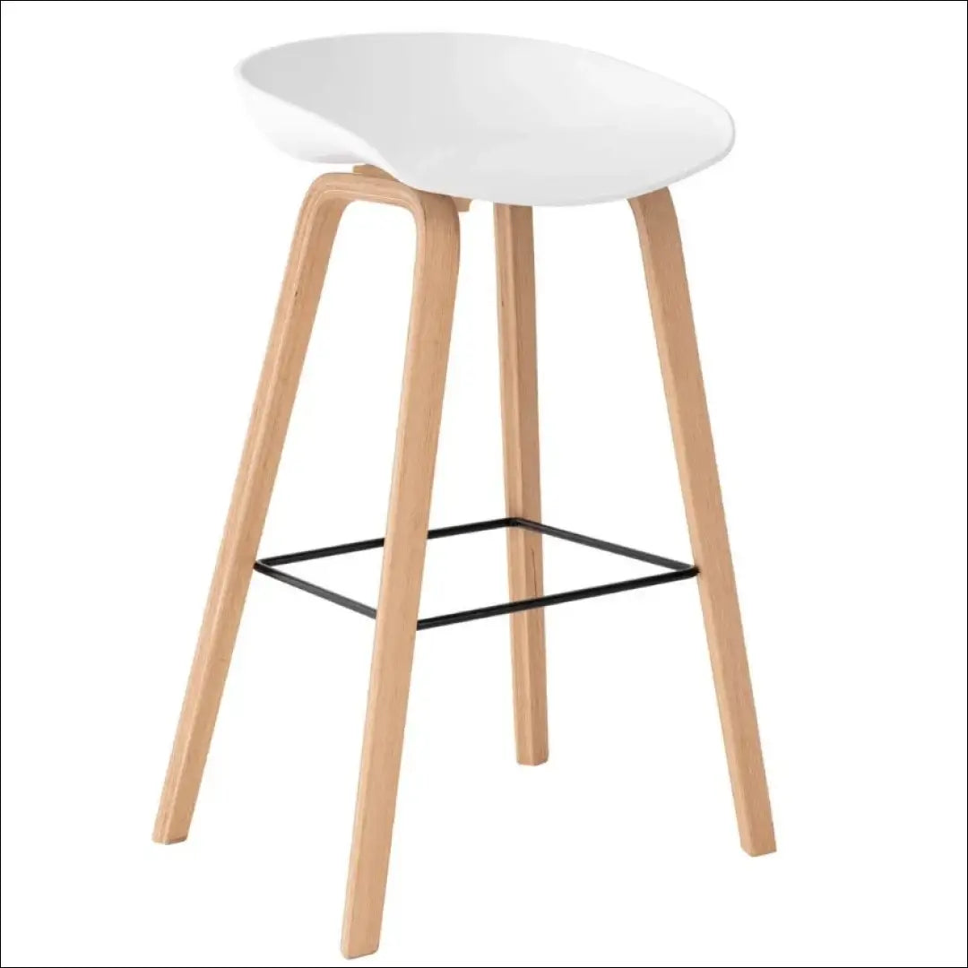 Baro kėdė VI1115 - €65 Save 50% 50-100, __label:Pristatymas 1-2 d.d., baro-kedes, color-balta, material-plastikas €50
