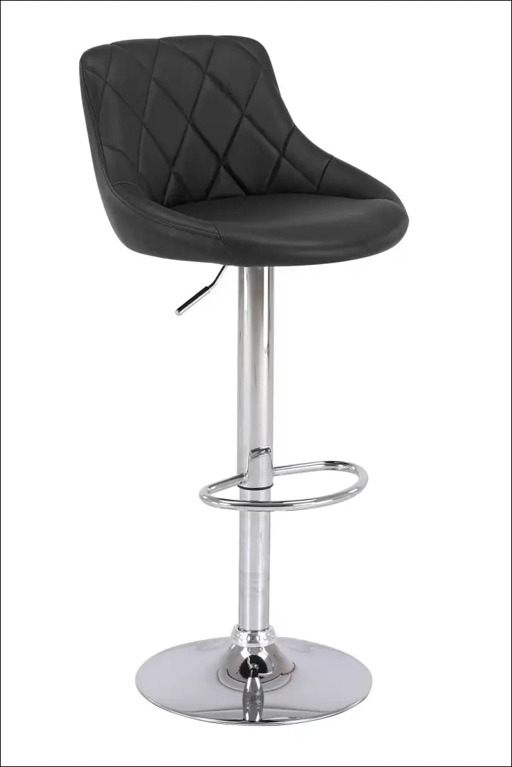 Baro kėdė VI1254 - €49 Save 50% 25-50, __label:Pristatymas 1-2 d.d., baro-kedes, color-juoda, color-sidabrine €25