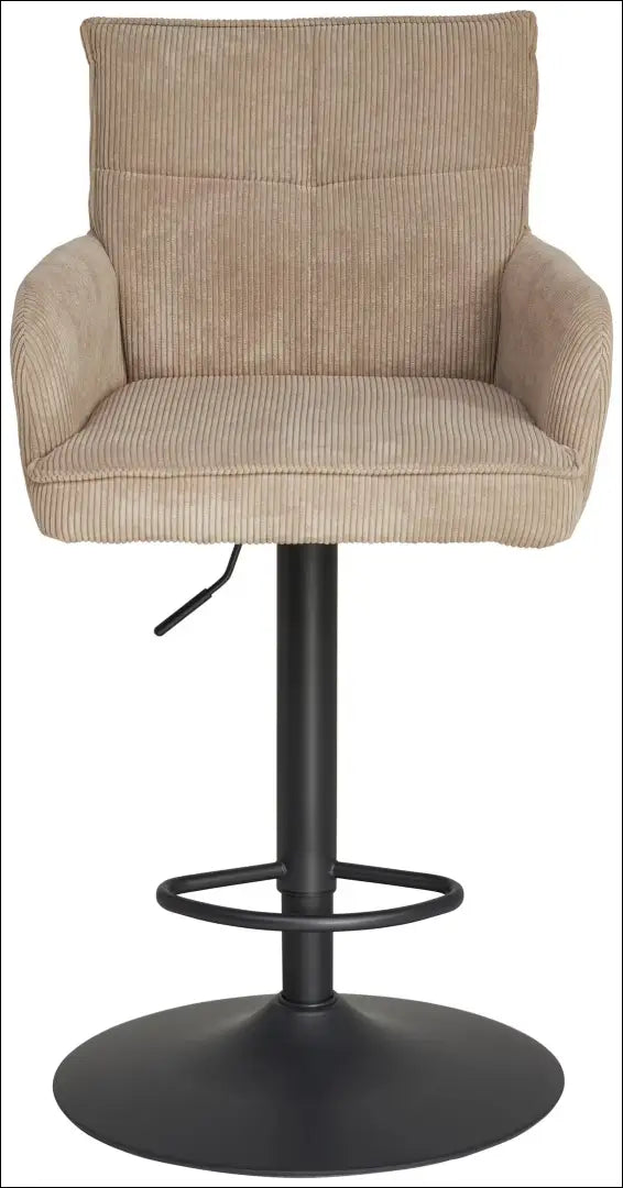 Baro kėdė VI1333 - €72 Save 50% 50-100, __label:Pristatymas 1-2 d.d., baro-kedes, color-smelio, material-poliesteris