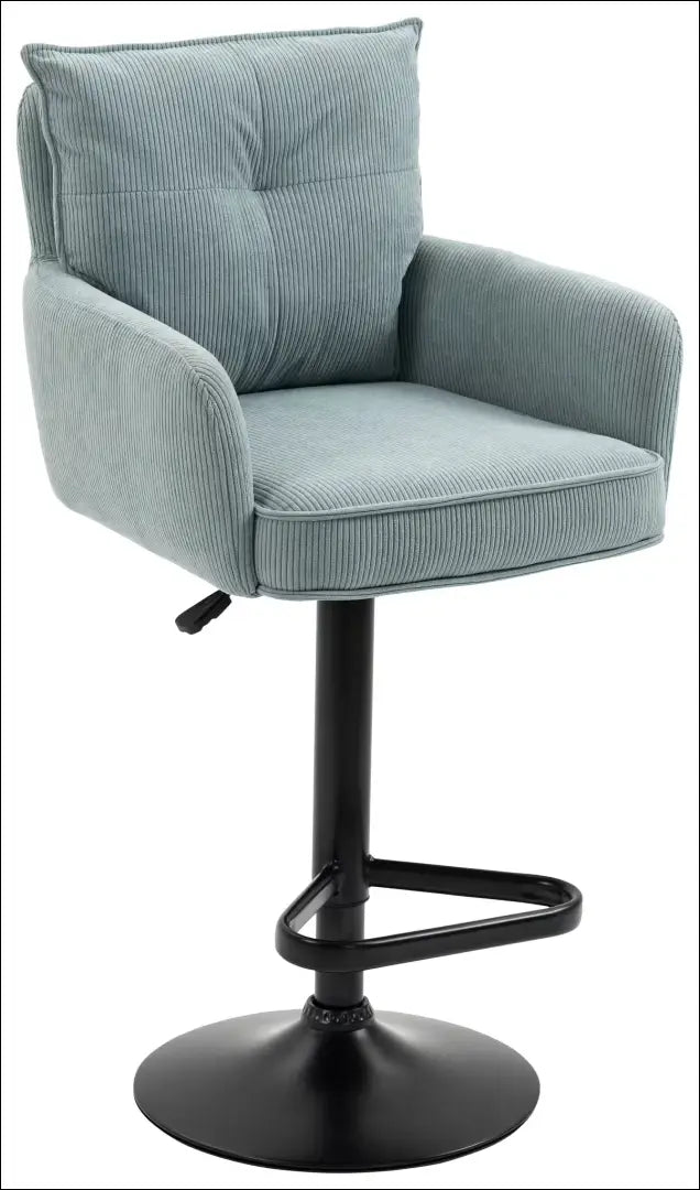 Baro kėdė VI1392 - €99 Save 50% 50-100, __label:Pristatymas 1-2 d.d., baro-kedes, color-melyna, material-poliesteris