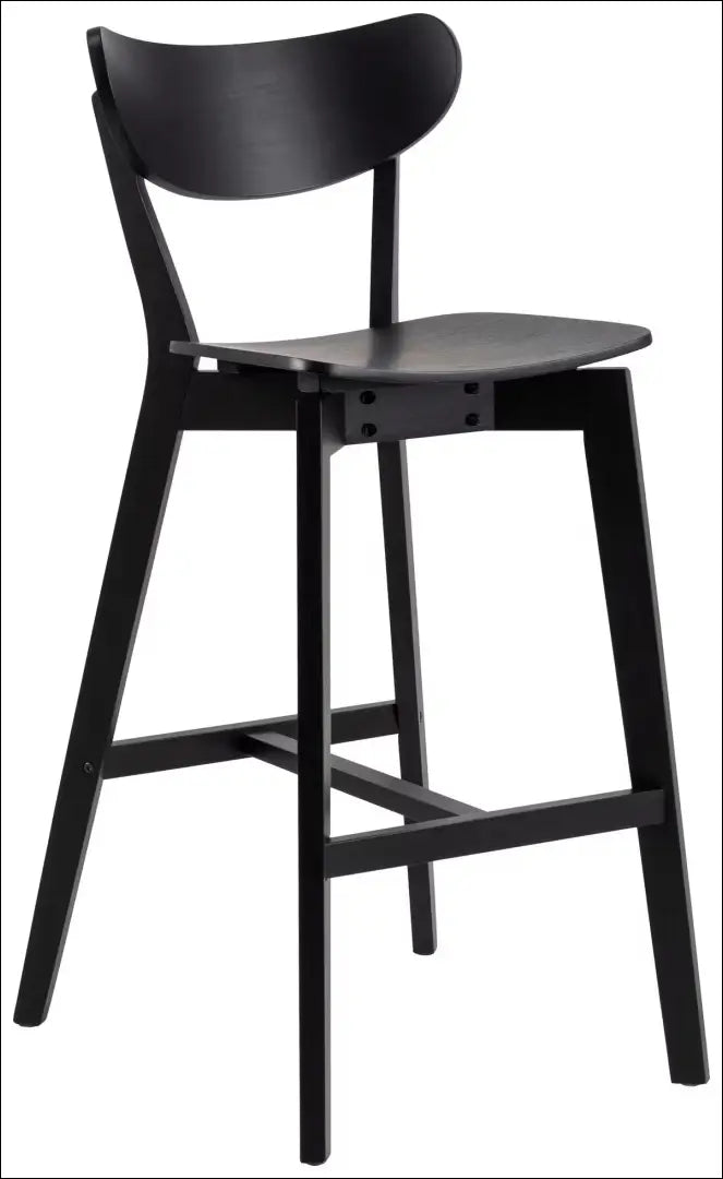 Baro kėdė VI1410 - €70 Save 50% 50-100, __label:Pristatymas 1-2 d.d., baro-kedes, color-juoda, material-mediena €50