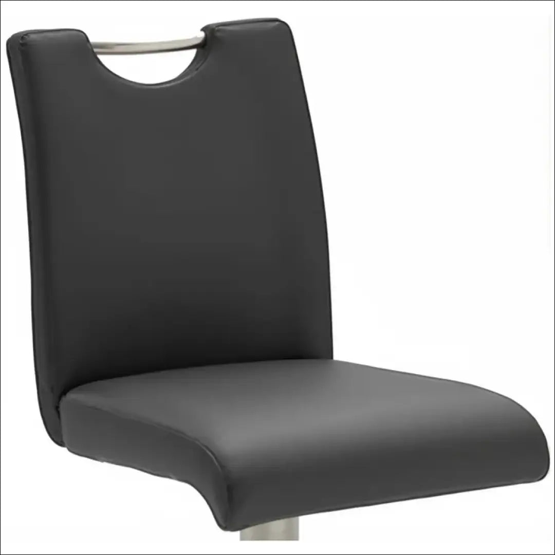Baro kėdė VI1502 - €84 Save 50% 50-100, __label:Pristatymas 1-2 d.d., baro-kedes, color-juoda, material-dirbtine-oda