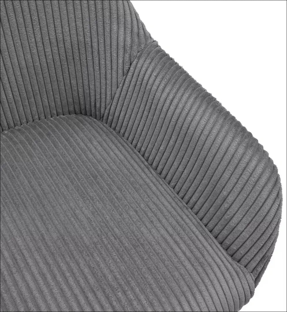 Baro kėdė VI1575 - €74 Save 50% 50-100, __label:Pristatymas 1-2 d.d., baro-kedes, color-pilka, material-aksomas Aksomas