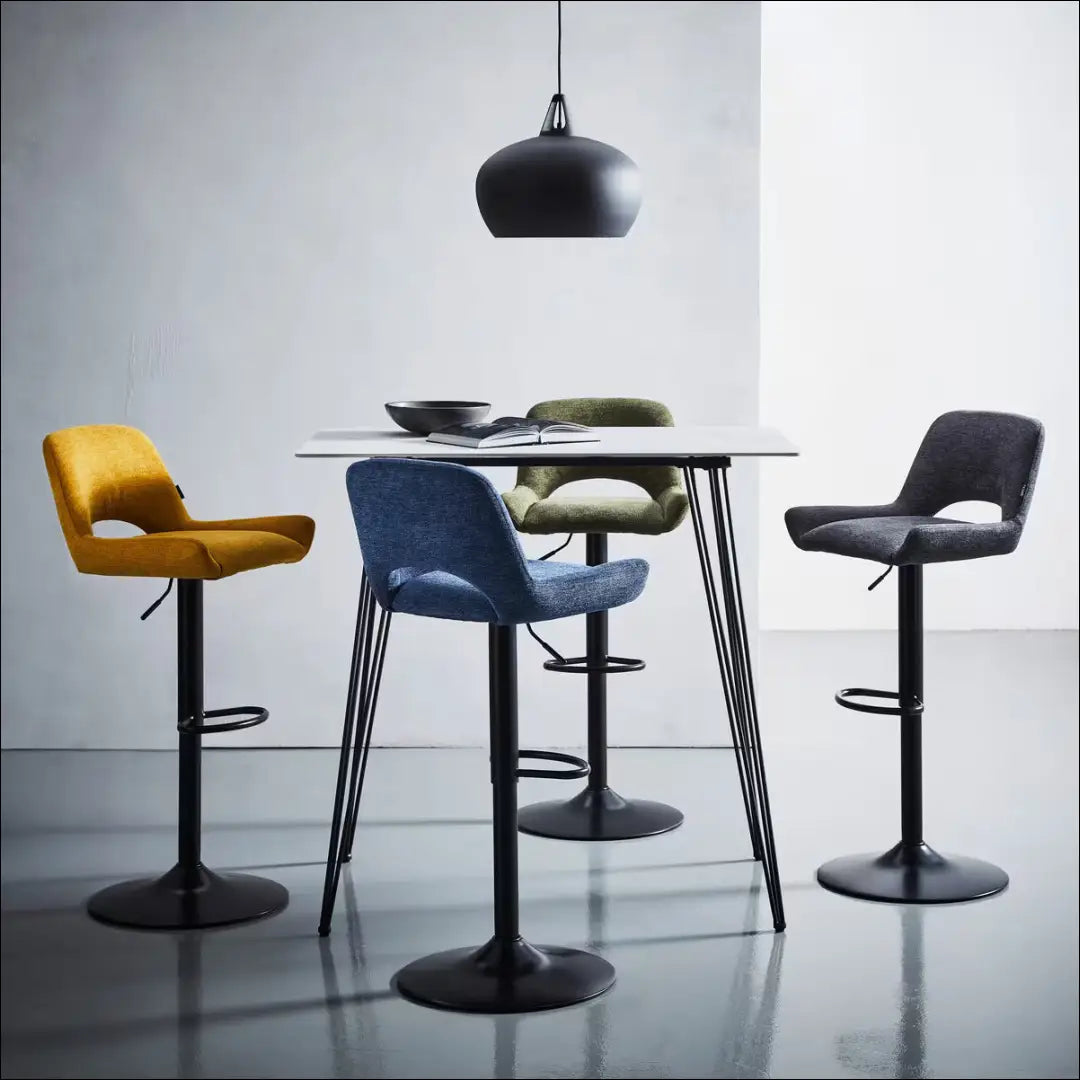 Baro kėdė VI1604 - €53 Save 50% 50-100, __label:Pristatymas 1-2 d.d., baro-kedes, color-zalia, material-poliesteris