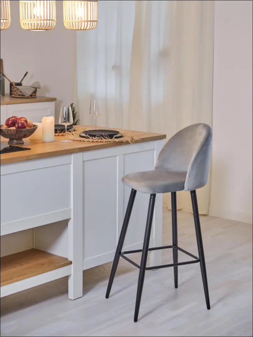 Baro kėdė VI360 - €51 Save 70% 50-100, __label:Pristatymas 1-2 d.d., baro-kedes, color-juoda, color-pilka €50 to €100