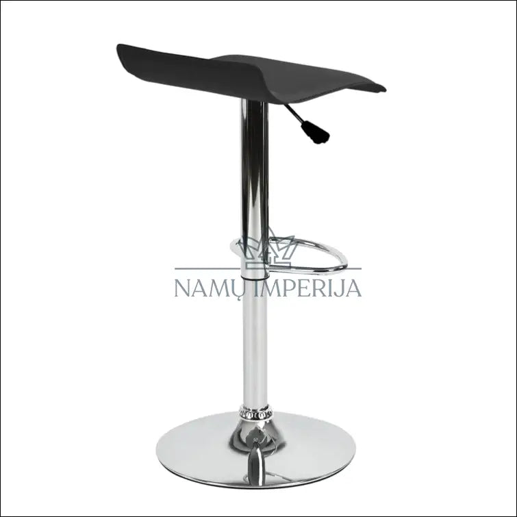 Baro kėdė VI487 - €53 Save 55% 50-100, baro-kedes, color-juoda, color-sidabrine, material-eko-oda kėdės | Namų