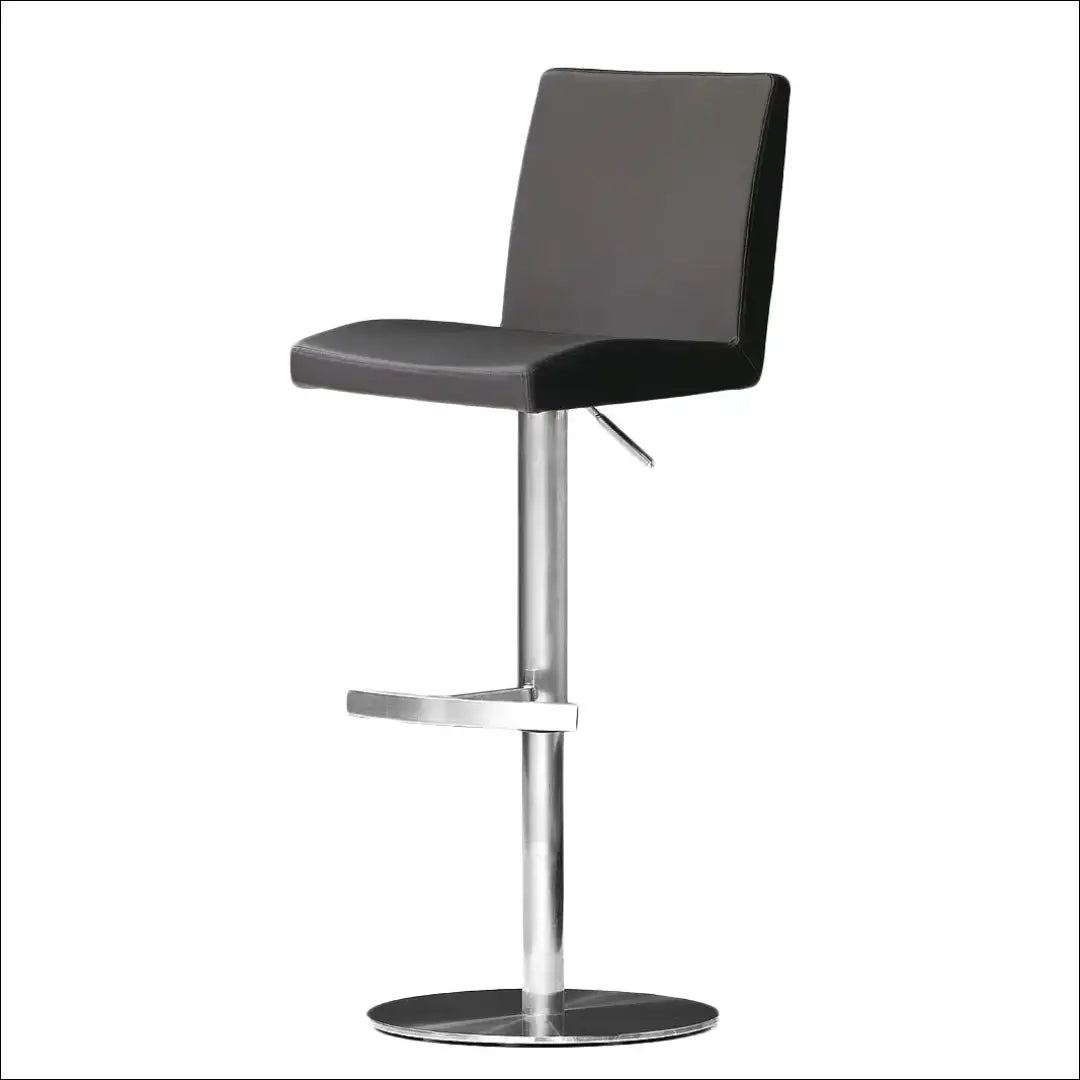 Baro kėdė VI986 - €90 Save 55% 50-100, __label:Pristatymas 1-2 d.d., baro-kedes, color-juoda, color-sidabrine €50