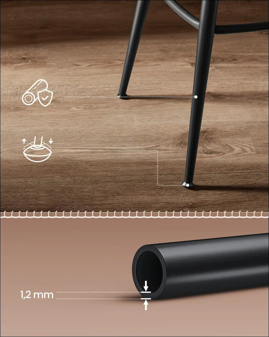 Baro kėdžių komplektas (2vnt) SM091 - €162 Save 40% 100-200, __label:Pristatymas 5-14 d.d., baro-kedes, notouch30, song