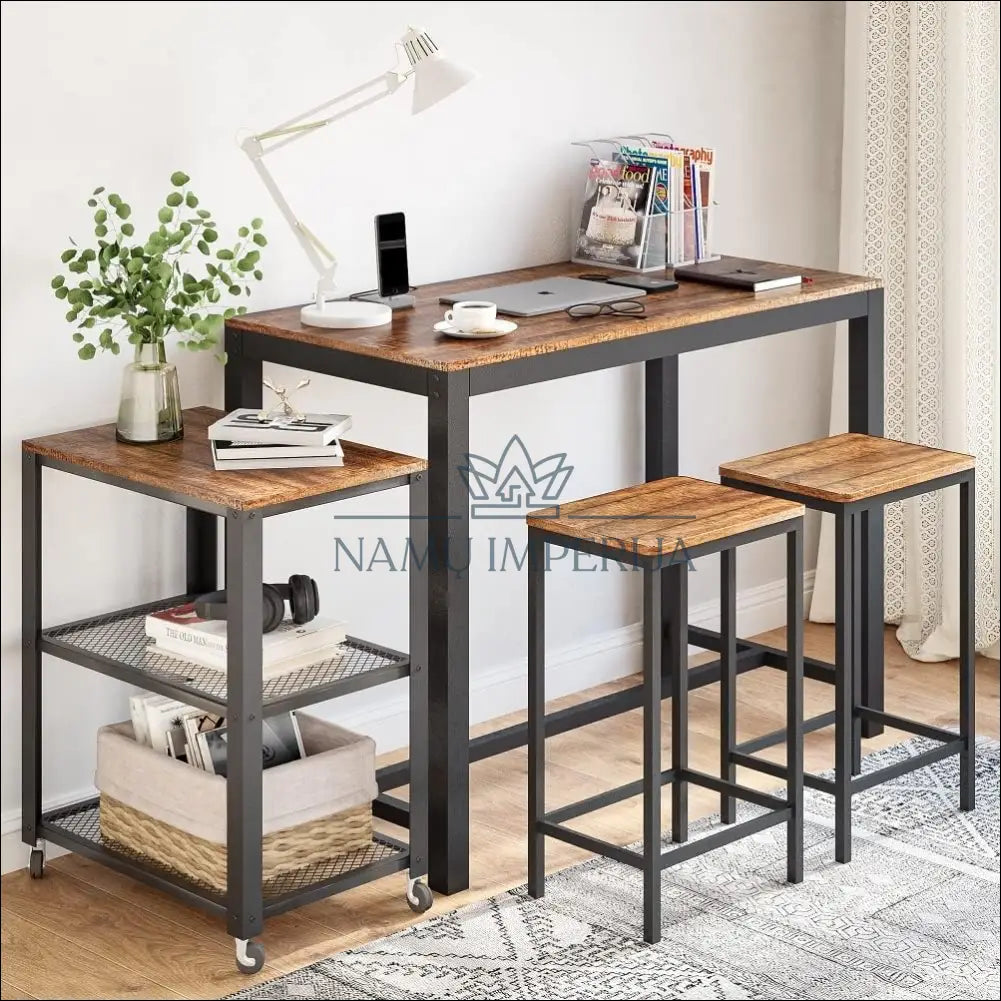 Baro komplektas (3 dalys) VI973 - €118 Save 55% 100-200, __label:Pristatymas 1-2 d.d., baro-kedes, baro-stalas,