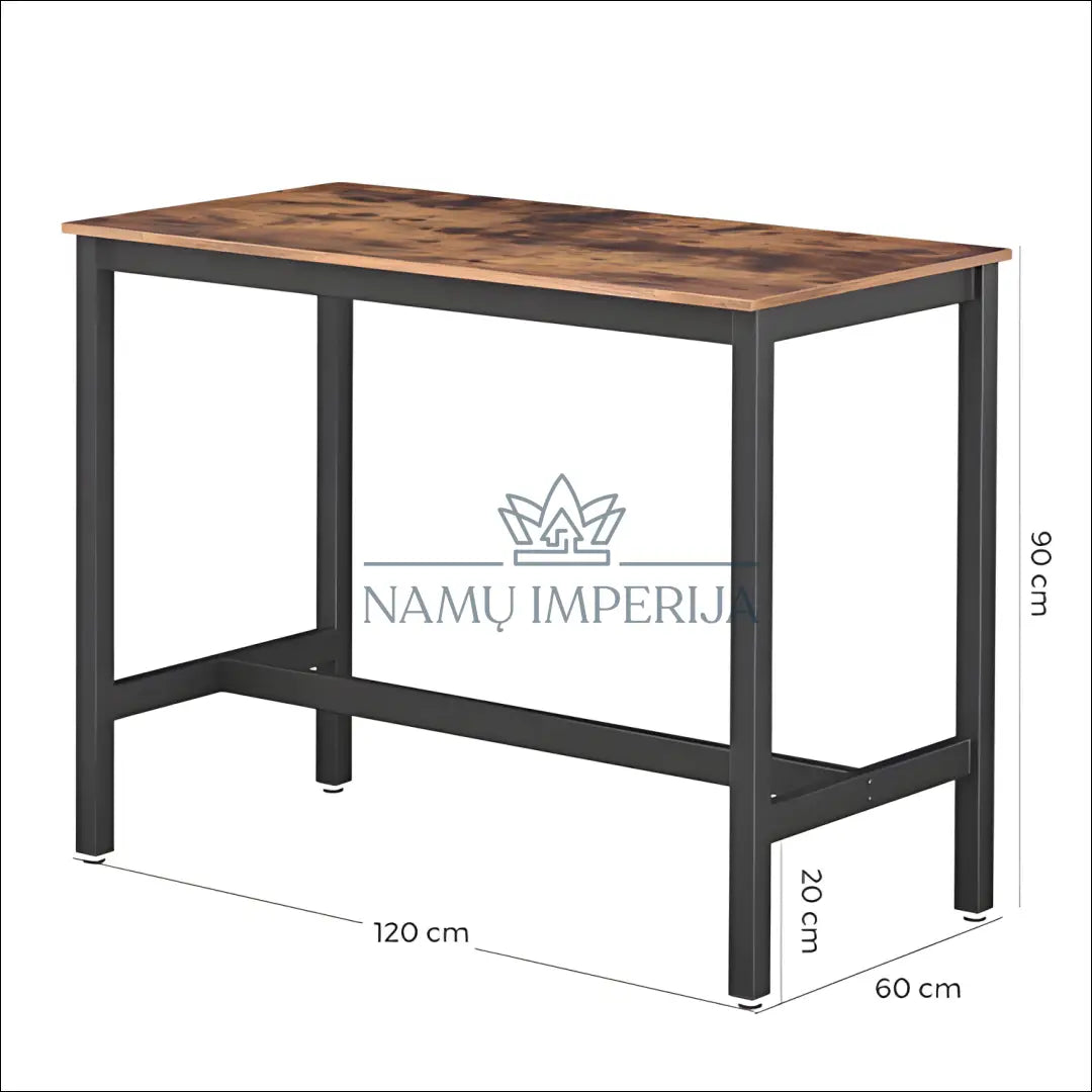 Baro stalas SM1482 - €146 Save 40% 100-200, __label:Pristatymas 5-14 d.d., baro-stalas, notouch30, song 120x60x90cm
