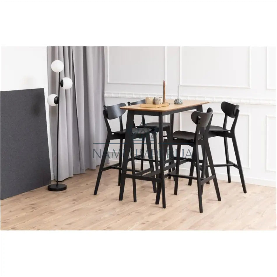 Baro stalas VI1019 €140 Save 50% 100 200, __label:Pristatymas 1 2 d.d., baro stalas, color juoda, ruda €100 to €200