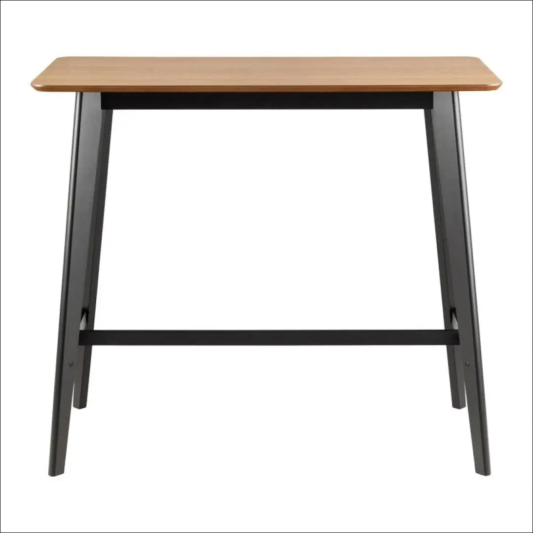 Baro stalas VI1019 - €126 Save 55% 100-200, __label:Pristatymas 1-2 d.d., baro-stalas, color-juoda, color-ruda €100