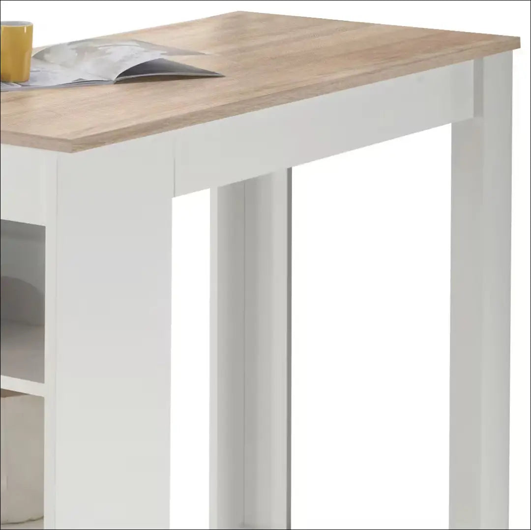 Baro stalas VI1381 - €75 Save 50% 50-100, __label:Pristatymas 1-2 d.d., baro-stalas, color-balta, color-ruda €50