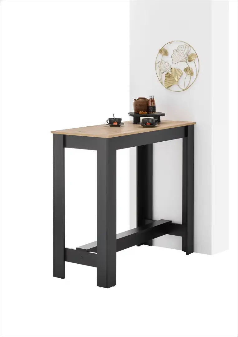 Baro stalas VI1465 - €80 Save 50% 50-100, __label:Pristatymas 1-2 d.d., baro-stalas, color-juoda, color-ruda €50