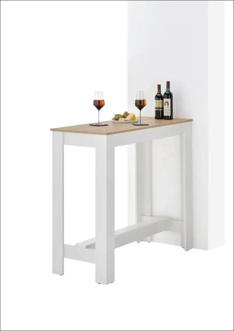 Baro stalas VI1510 - €110 Save 50% 100-200, __label:Pristatymas 1-2 d.d., baro-stalas, color-balta, color-ruda Balta