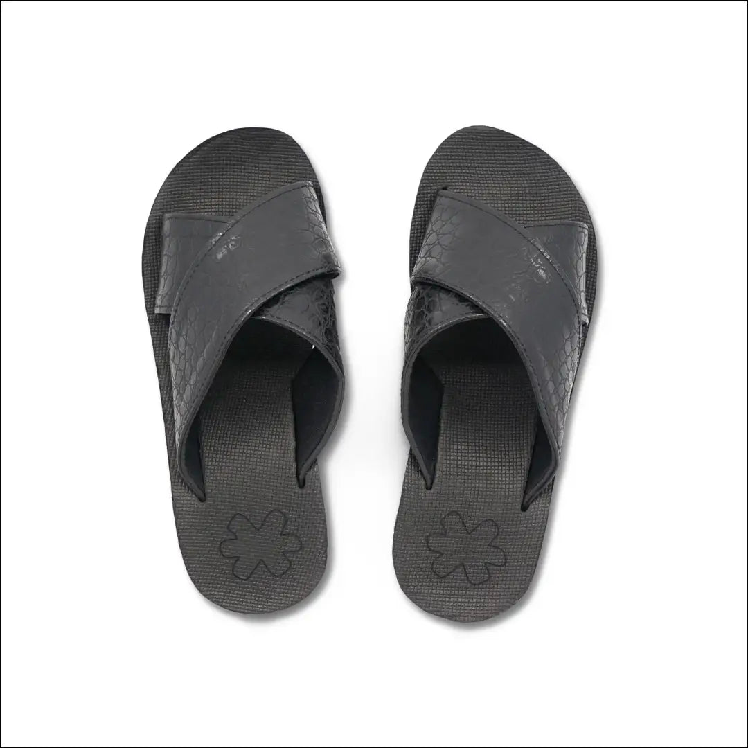 Basutės DR128 - 25-50, __label:Pristatymas 1-2 d.d., color-juoda, drabuziai, material-dirbtine-oda €25 to €50 Sandals