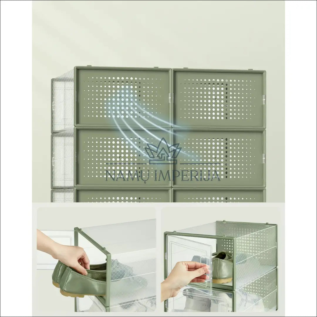 Batų dėžučių komplektas 12 vnt SM1946 €51 Save 40% 50 100, __label:Pristatymas 5 14 d.d., notouch30, song 33.3x23x14cm