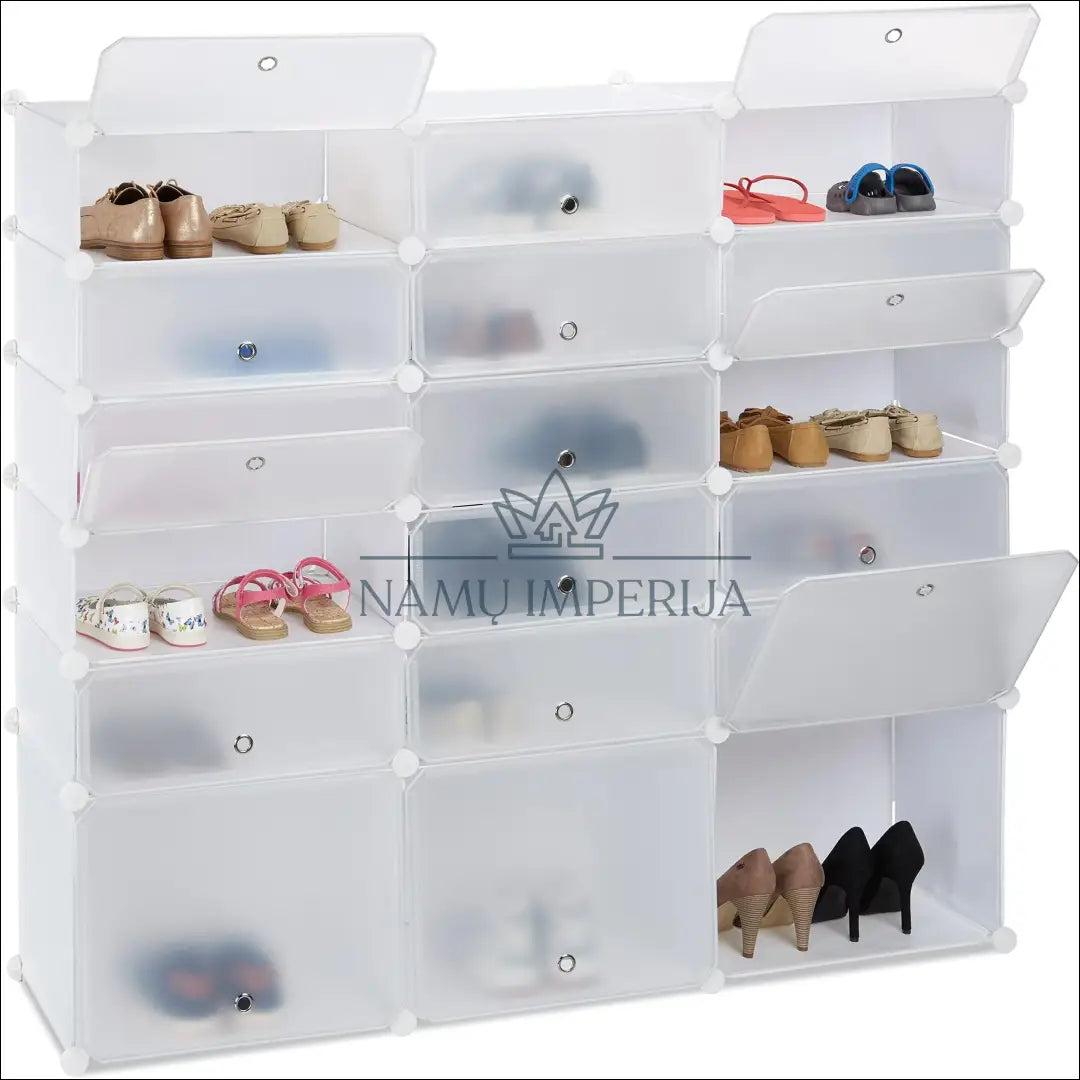 Batų lentyna KI1406 - €37 Save 50% 25-50, __label:Pristatymas 1-2 d.d., batu-lentyna, batu-spintele, color-balta €25
