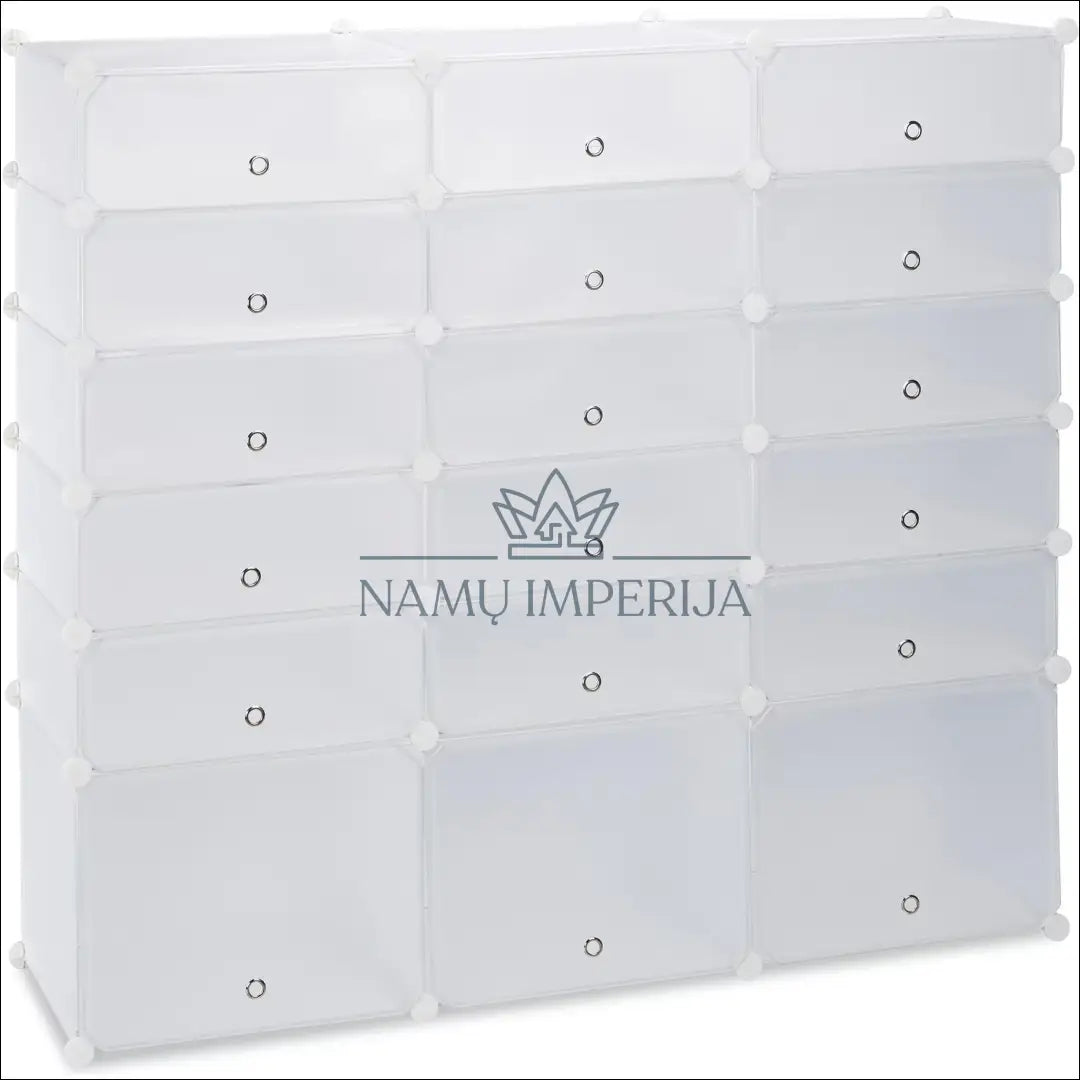 Batų lentyna KI1406 - €37 Save 50% 25-50, __label:Pristatymas 1-2 d.d., batu-lentyna, batu-spintele, color-balta €25