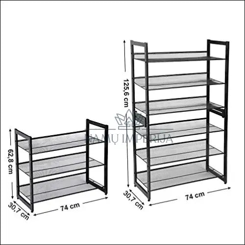 Batų lentyna SM980 - €71 Save 30% 50-100, __label:Pristatymas 5-14 d.d., batu-lentyna, notouch30, song 74x30.5x61.5cm