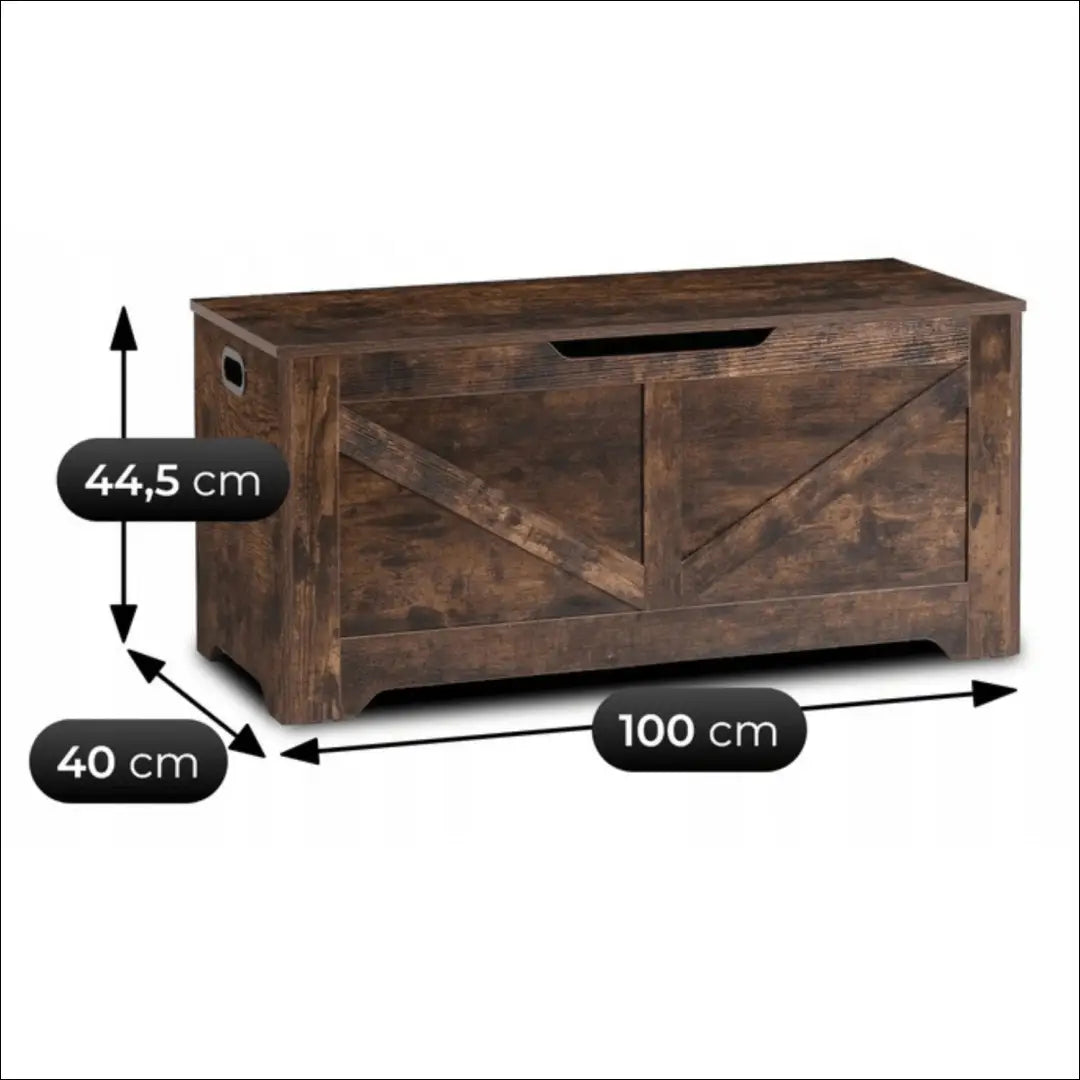 Batų spintelė ąžuolo spalvos 100 cm TE1095 - €77 Save 15% 50-100, __label:Pristatymas 5-14 d.d., elite, uzsakomi €50