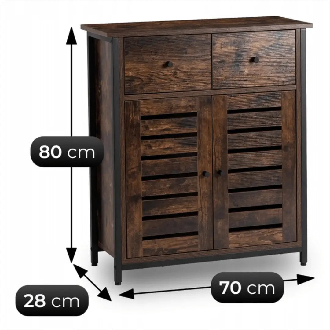 Batų spintelė ąžuolo spalvos 70 cm TE1094 - €103 Save 15% 100-200, __label:Pristatymas 5-14 d.d., elite, uzsakomi €100