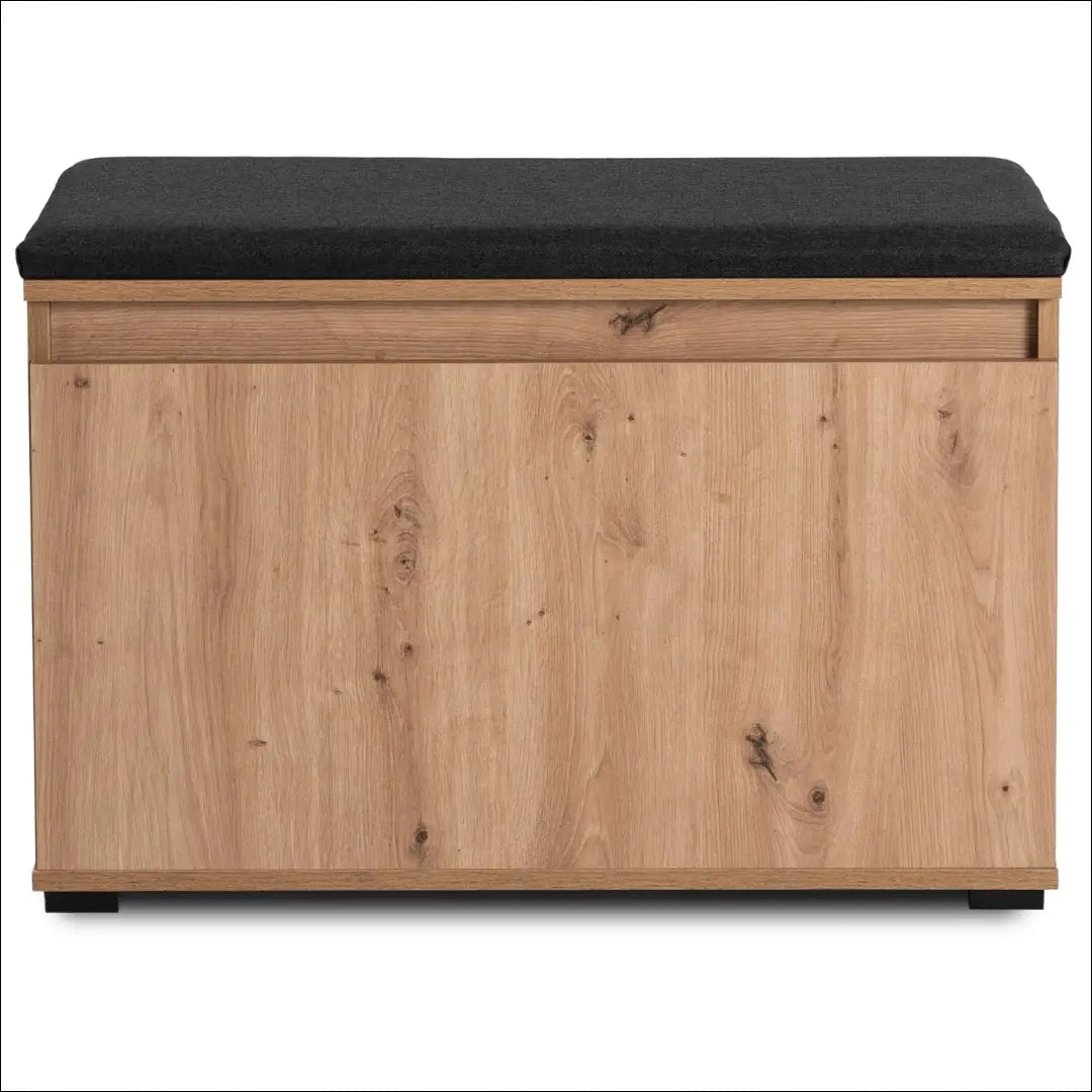 Batų spintelė iš MDF ąžuolo spalvos / grafito 80 cm TE795 - €116 Save 15% 100-200, __label:Pristatymas 5-14 d.d.,