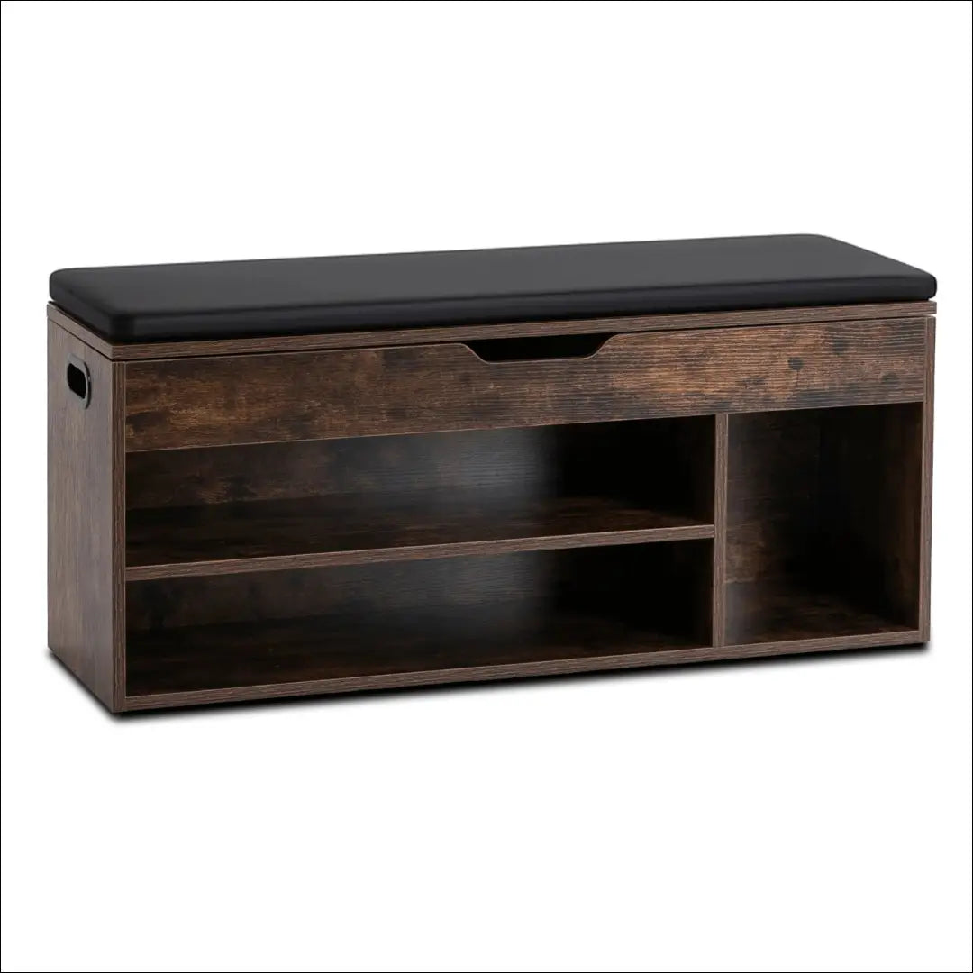 Batų spintelė juodos spalvos / ąžuolo 100 cm TE1092 - €76 Save 20% 50-100, __label:Pristatymas 5-14 d.d., elite,