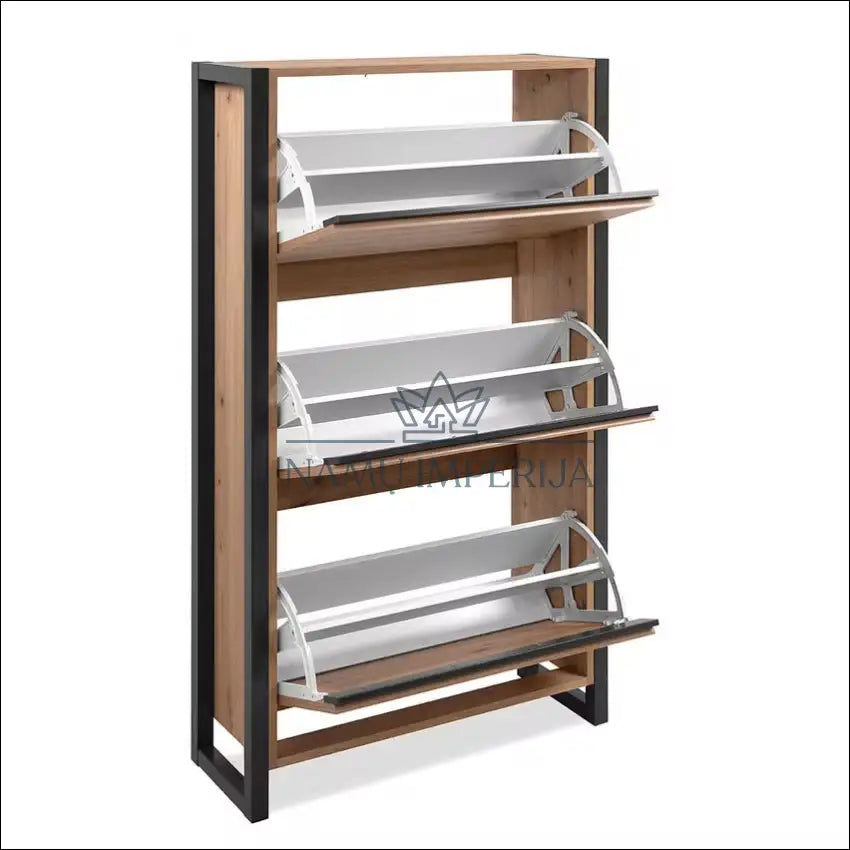 Batų spintelė KI1199 - €84 Save 50% 50-100, __label:Pristatymas 1-2 d.d., batu-lentyna, batu-spintele, color-pilka €50