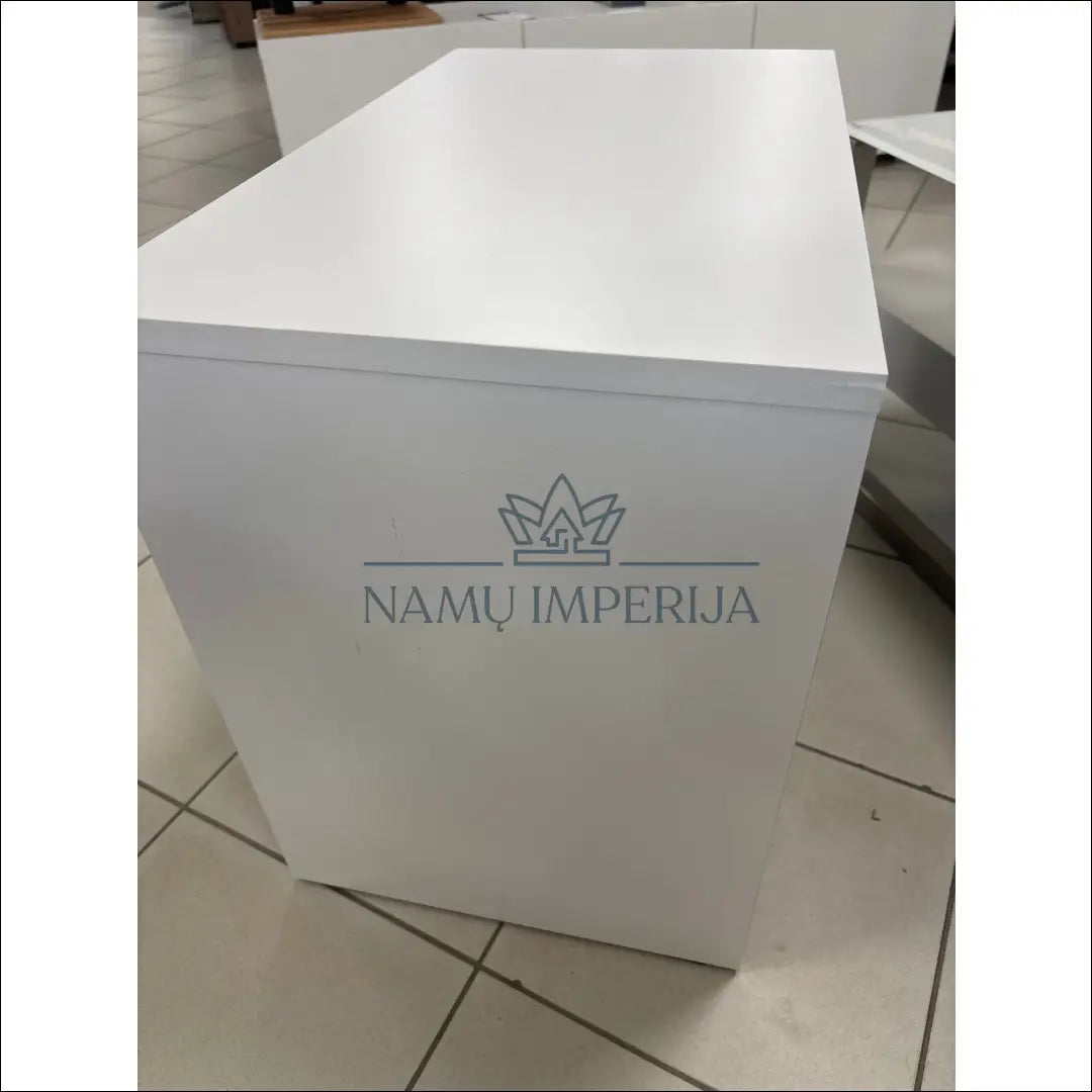 Batų spintelė KI1223 - €20 Save 75% __label:Pristatymas 1-2 d.d., color-balta, color-juoda, material-mediena, pazeistas