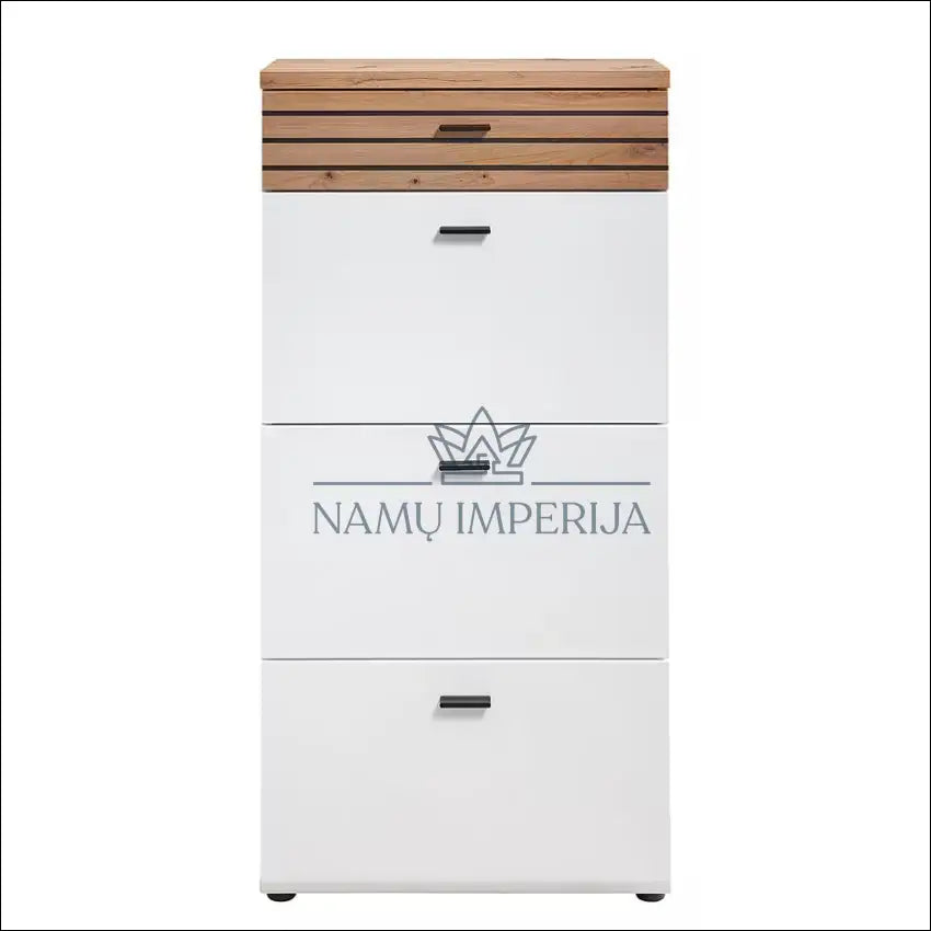 Batų spintelė KI1226 €63 Save 80% 50 100, __label:Pristatymas 1 2 d.d., color balta, ruda, material mdf €50 to €100