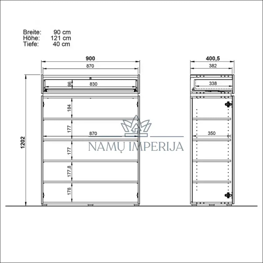 Batų spintelė KI1264 €75 Save 80% 50 100, __label:Pristatymas 1 2 d.d., color kremas, material mediena, pazeistas €50