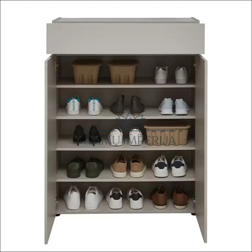 Batų spintelė KI1264 €75 Save 80% 50 100, __label:Pristatymas 1 2 d.d., color kremas, material mediena, pazeistas €50