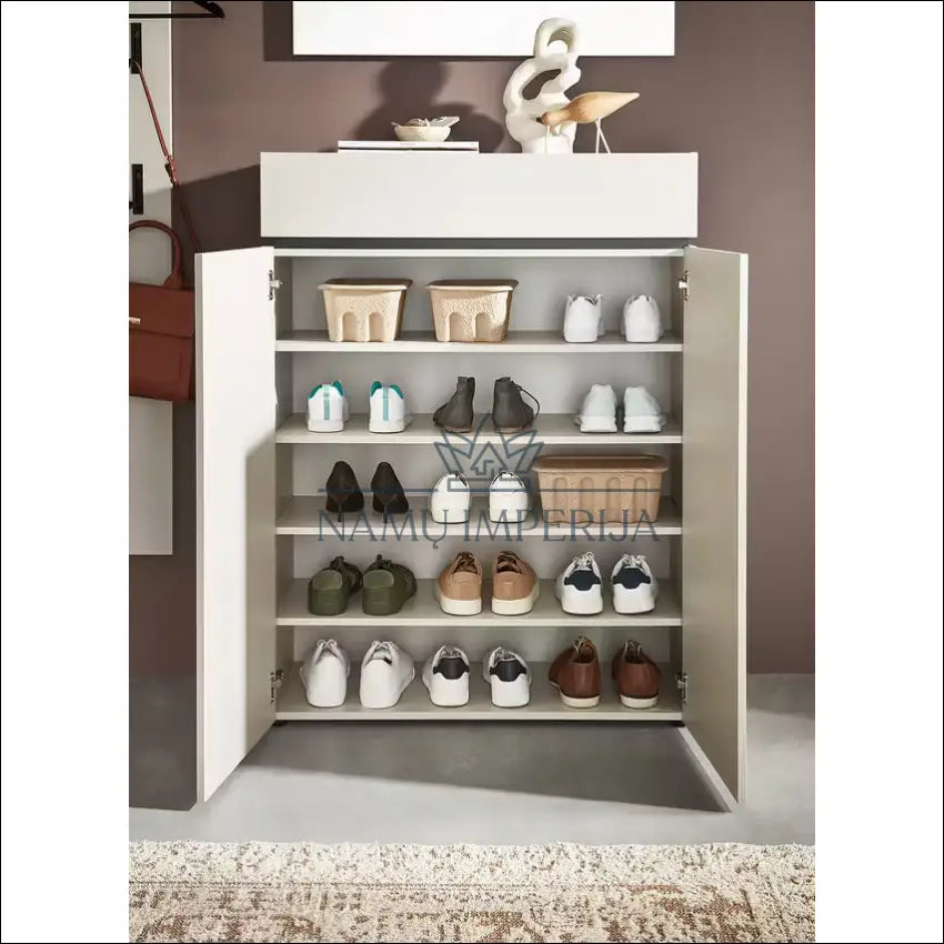 Batų spintelė KI1264 €75 Save 80% 50 100, __label:Pristatymas 1 2 d.d., color kremas, material mediena, pazeistas €50