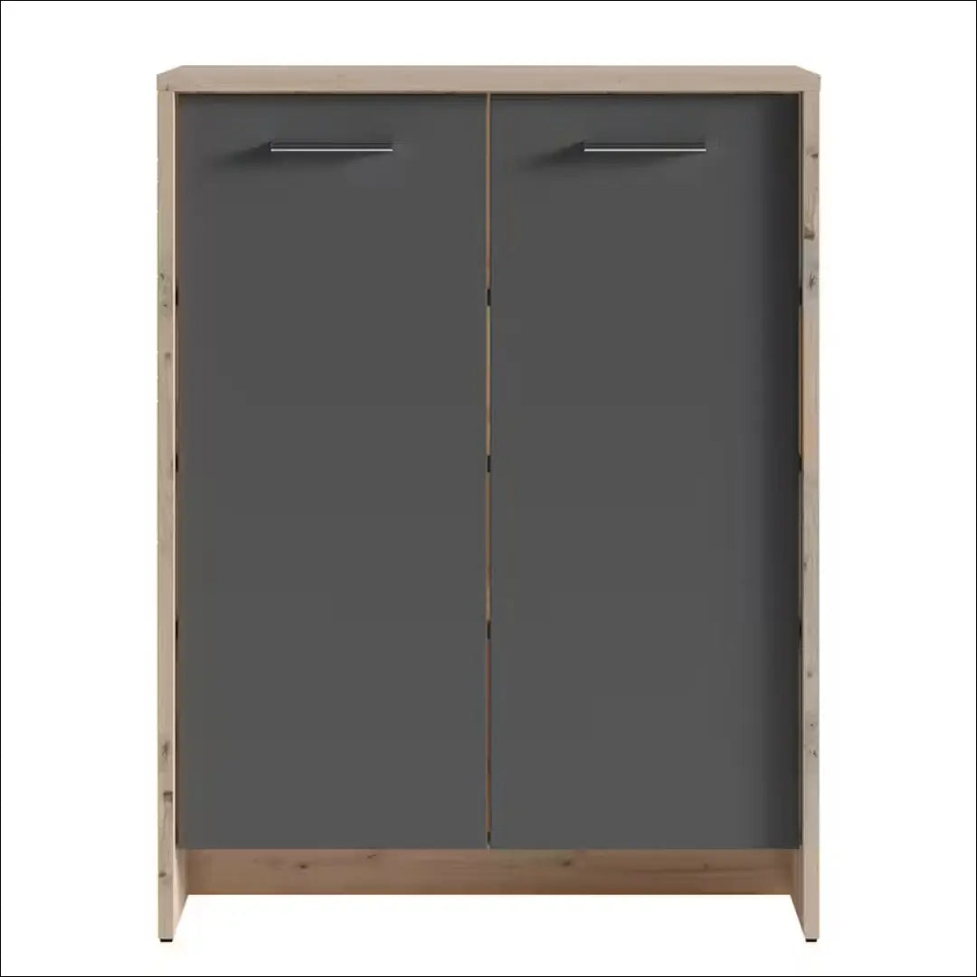 Batų spintelė KI1275 - €57 Save 50% 50-100, __label:Pristatymas 1-2 d.d., batu-lentyna, batu-spintele, color-pilka €50