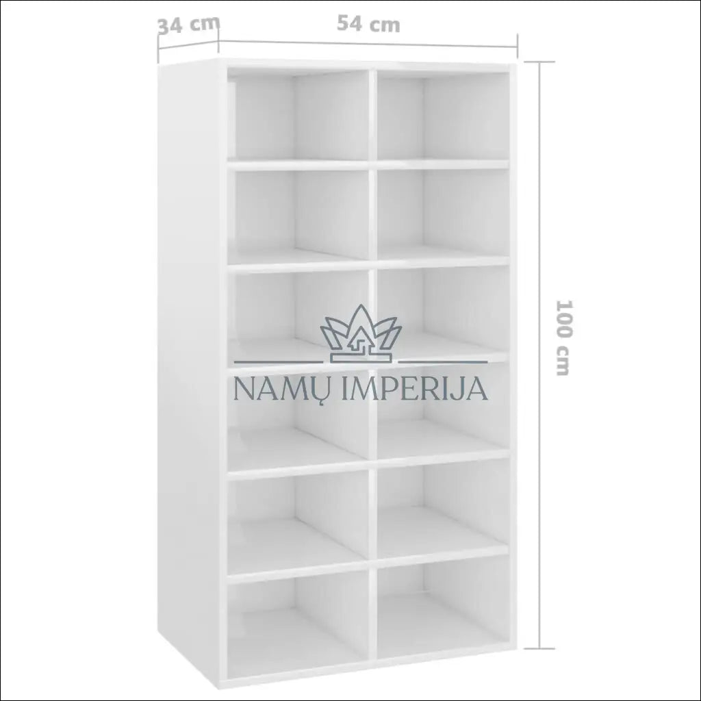 Batų spintelė KI1359 - €38 Save 50% 25-50, __label:Pristatymas 1-2 d.d., batu-lentyna, batu-spintele, color-balta €25