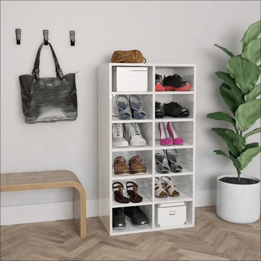 Batų spintelė KI1359 - €38 Save 50% 25-50, __label:Pristatymas 1-2 d.d., batu-lentyna, batu-spintele, color-balta €25