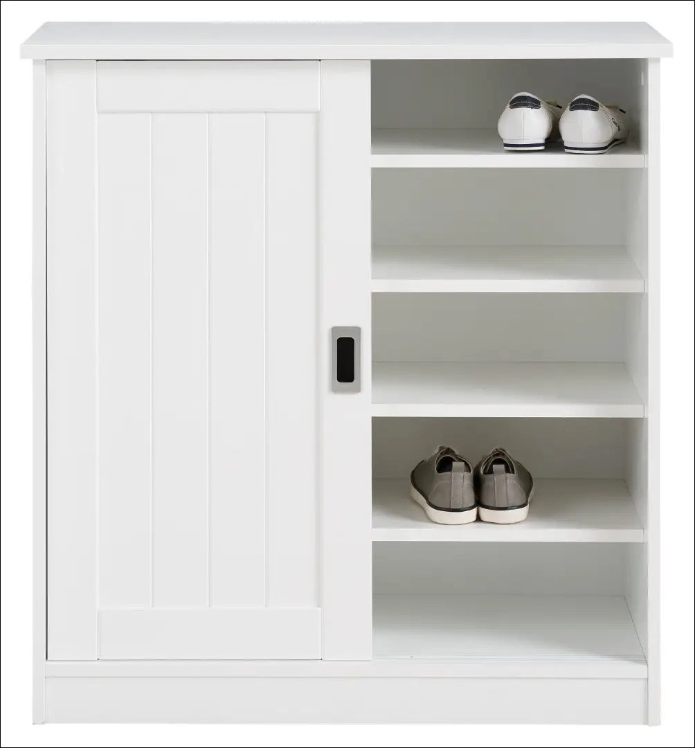 Batų spintelė KI1545 - €145 Save 50% 100-200, __label:Pristatymas 1-2 d.d., batu-lentyna, batu-spintele, color-balta