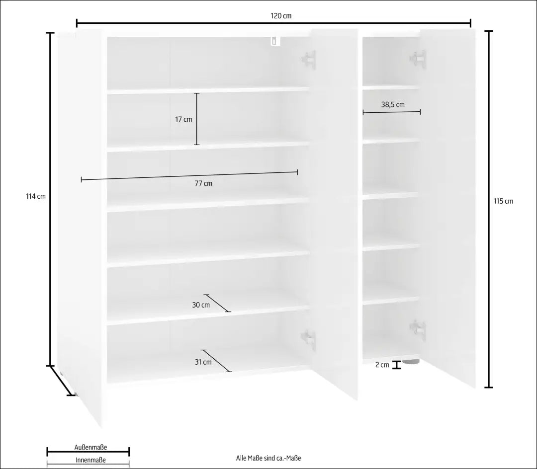Batų spintelė KI1681 - €105 Save 50% 100-200, __label:Pristatymas 1-2 d.d., color-balta, material-mediena, pazeistas