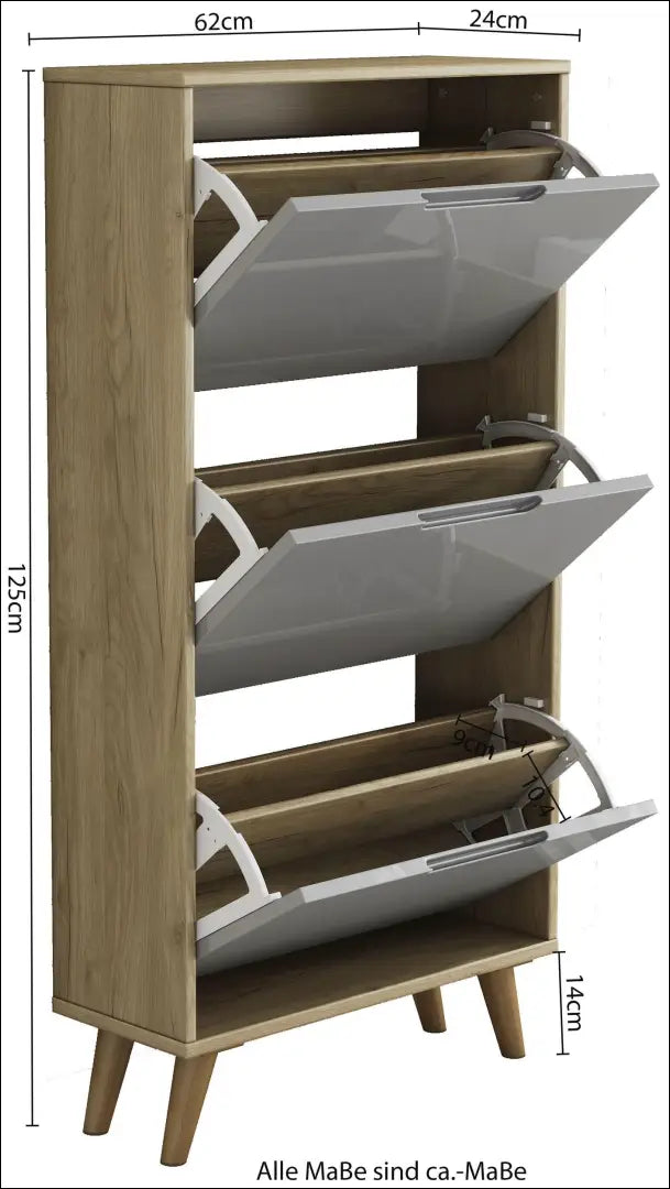 Batų spintelė KI1850 - €60 Save 65% 50-100, __label:Pristatymas 1-2 d.d., color-pilka, color-ruda, material-mdf Grožio