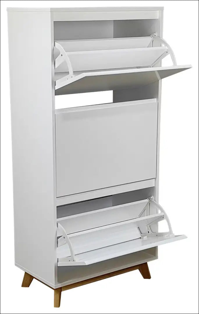 Batų spintelė KI1893 - €50 Save 60% 50-100, __label:Pristatymas 1-2 d.d., color-balta, color-ruda, material-mdf Balta