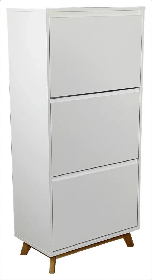 Batų spintelė KI1893 - €50 Save 60% 50-100, __label:Pristatymas 1-2 d.d., color-balta, color-ruda, material-mdf Balta